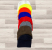 Шапка вязанная акрил с вышивкой и без