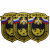 Гос. пож. служба нарукавный шеврон, вышивка